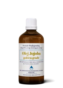 BIO olej JOJOBA zimnotłoczony redukuje zmarszczki - do twarzy, włosów i ciała - Olejki do ciała i włosów - miniaturka - grafika 1