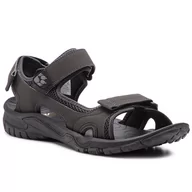 Sandały damskie - Jack Wolfskin Sandały Lakewood Cruise Sandal M 409011 Phantom - miniaturka - grafika 1