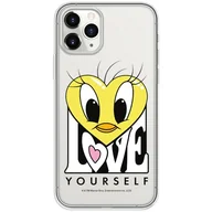 Etui i futerały do telefonów - ERT GROUP etui na telefon Iphone 11 PRO MAX, case oryginalny i oficjalnie licencjonowany przez Looney Tunes, wzór Tweety 015, optymalnie dopasowane, plecki z TPU częściowo przeźroczyste - miniaturka - grafika 1