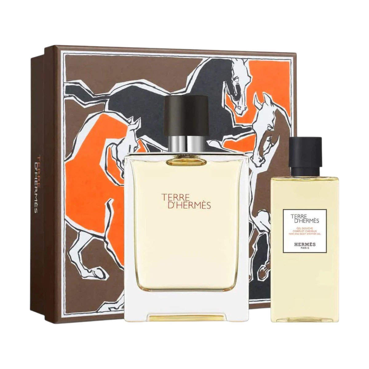 Hermes Terre d'Hermes Zestaw: woda toaletowa + żel pod prysznic