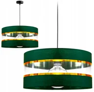 Lampy sufitowe - Lampa Wisząca Sufitowa Żyrandol Abażur Nowoczesna - miniaturka - grafika 1