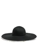 Czapki damskie - Guess Kapelusz Fedora AW9499 COT01 Czarny - miniaturka - grafika 1