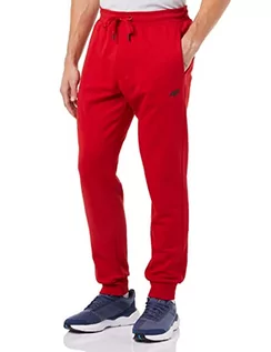 Spodenki męskie - 4F Męskie spodnie Spmd351, czerwone, S, czerwony, S - grafika 1