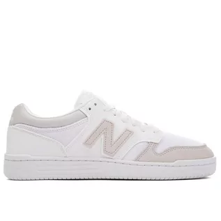 Buty sportowe męskie - Buty New Balance BB480LKA - białe - grafika 1