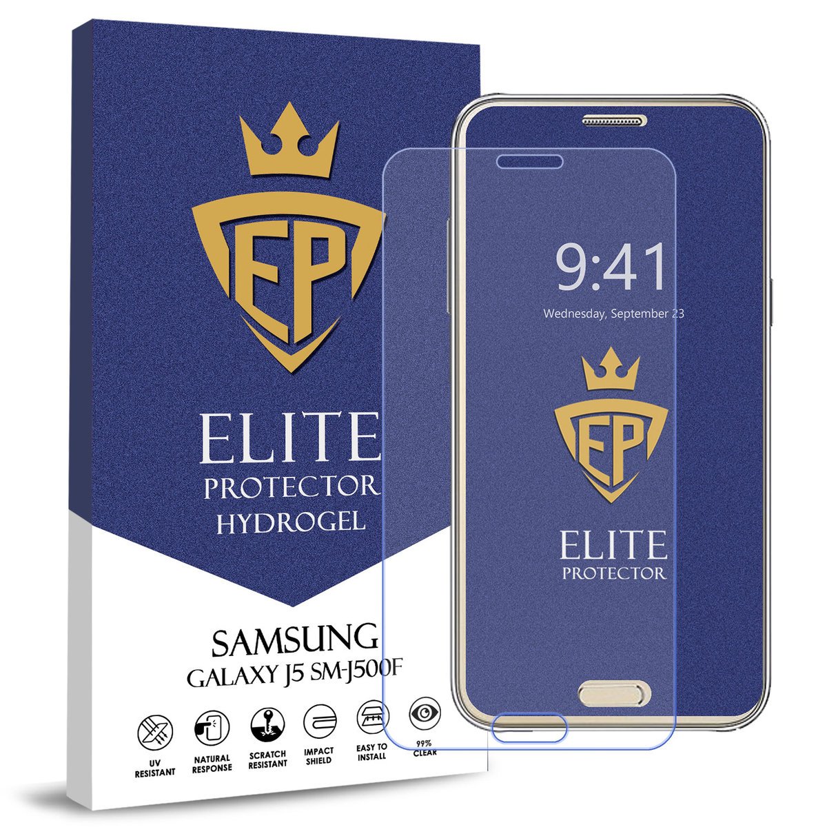 FOLIA 5D CAŁY EKRAN NA TELEFON DO SAMSUNG GALAXY J5 SM-J500F HYDROŻELOWA