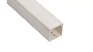OBO Bettermann Kanał instalacyjny 30x30 WDK30030RW biały 6191096 2m 6191096 - Kanały kablowe - miniaturka - grafika 1