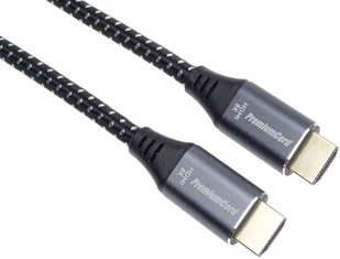 PREMIUMCORD Kabel Ultra HDMI 2.1 High Speed + Ethernet kabel 8K@60Hz, zlacené konektory, 5m - Kable komputerowe i do monitorów - miniaturka - grafika 1