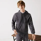 Bluzy męskie - Lacoste Bluza męska z kapturem SPORT z panelami siatkowymi - miniaturka - grafika 1