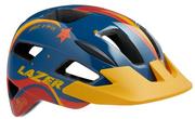 Kaski rowerowe - Kask Rowerowy Lazer Lil’Gekko Star Xs (46-50 Cm) Granatowo-Żółty - miniaturka - grafika 1