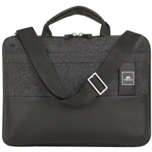 Rivacase Torba do MacBook Pro 13" oraz innych czarna + - Torby na laptopy - miniaturka - grafika 1