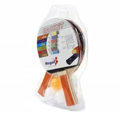 Tenis stołowy - Zestaw Ping Ponga 2 Rakietki 3 Piłeczki Ping Pong - miniaturka - grafika 1