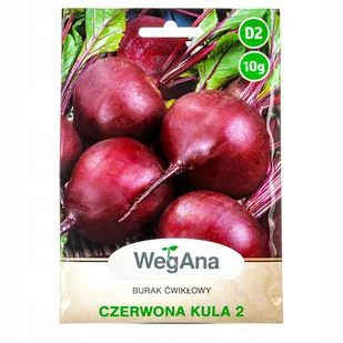 Burak ćwikłowy okrągły Czerwona Kula nasiona 10 g - Nasiona i cebule - miniaturka - grafika 1