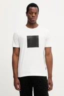 Koszulki męskie - Joop! t-shirt bawełniany męski kolor biały z nadrukiem 30047863 - miniaturka - grafika 1