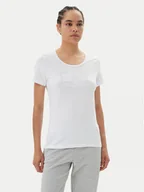 Koszulki i topy damskie - EA7 Emporio Armani T-Shirt 7W000094 AF10373 U0002 Biały Slim Fit - miniaturka - grafika 1