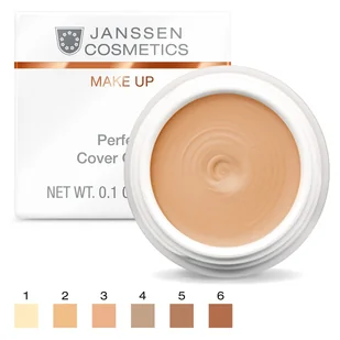 Janssen Cosmetics Perfect Cover Cream 01 Kamuflaż - korektor (kolor 01) 5 ml - Korektory do twarzy - miniaturka - grafika 1