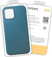 Etui i futerały do telefonów - Mysafe MYSAFE ETUI SKIN IPHONE 13 PRO MAX NIEBIESKI PUDEŁKO - miniaturka - grafika 1