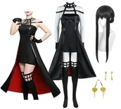 Dodatki do strojów karnawałowych - Strój Kostium Yor Forger Spyxfamily 164/170 M/L Z Metki L + Peruka - miniaturka - grafika 1