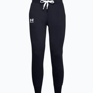 Spodnie damskie Under Armour Rival Fleece czarne - Spodnie sportowe damskie - miniaturka - grafika 1