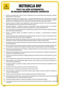 Instrukcje stanowiskowe BHP - IAG42 INSTRUKCJA BHP DLA OSÓB ZATRUDNIONYCH NA SKŁADACH ODBIORU BURAKÓW CUKROWYCH, HN - PŁYTA ELASTYCZNA 0,4MM; (245X350MM) - miniaturka - grafika 1