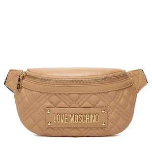 Saszetka nerka LOVE MOSCHINO JC4003PP0NLA0104 Beżowy - Torebki damskie - miniaturka - grafika 1