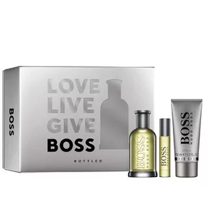 HUGO BOSS Boss Bottled zestaw EDT 100 ml + żel pod prysznic 100 ml + EDT 10 ml dla mężczyzn - Zestawy perfum męskich - miniaturka - grafika 1