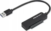 Kable komputerowe i do monitorów - Qoltec Kabel adapter Qoltec SATA Przejściówka na dysk SSD HDD 2.5" USB 3.0 Super speed 5Gb/s 2TB - miniaturka - grafika 1