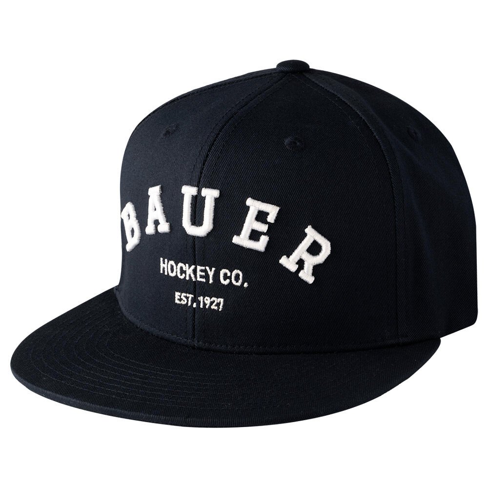 Męska czapka z daszkiem Bauer Flat Brim Snapback Navy