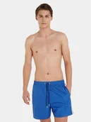 Kąpielówki męskie - Calvin Klein Swimwear Szorty kąpielowe KM0KM00810 Niebieski Regular Fit - miniaturka - grafika 1