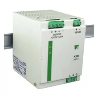 Zasilacze i transformatory - Breve Zasilacz impulsowy KSR 24024 230/ 24VDC 10,0A na szynę DIN TH-35 stabilizowany z zabezpieczeniem - miniaturka - grafika 1