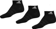 Skarpety termoaktywne - Adidas Skarpety adidas Thin and Light Ankle Socks 3P czarne IC1282 34-36 - miniaturka - grafika 1