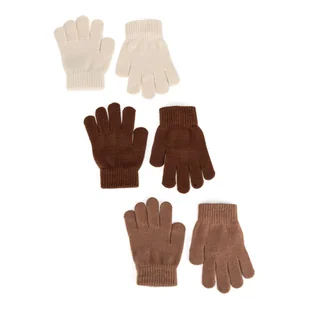 Rękawiczki dziecięce Action Boy 8K6-001-AW24 (3-PACK) - Rękawiczki dla dzieci - miniaturka - grafika 1