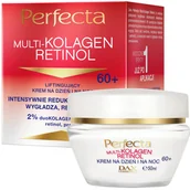 Kremy do twarzy - Perfecta, Multikolagen Retinol Liftingujący krem na dzień i na noc 60+, 50ml - miniaturka - grafika 1