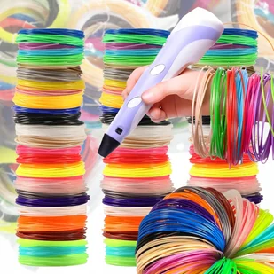 CoolStaff Wkłady Do Długopisu 3D Pen Zestaw Dla Dzieci Filament Kolory 300m - Filamenty i akcesoria do drukarek 3D - miniaturka - grafika 1