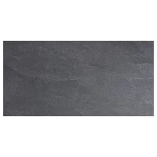 Gres ceramiczny Nero czarny 119.5x59.5x2 cm Garden Stones - Płytki klinkierowe - miniaturka - grafika 1