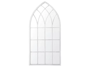 Beliani Lustro ścienne 50 x 115 cm szare CASSEL - Lustra - miniaturka - grafika 1