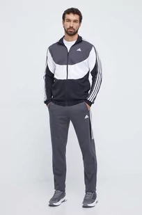 adidas dres męski kolor szary - Dresy męskie - miniaturka - grafika 1