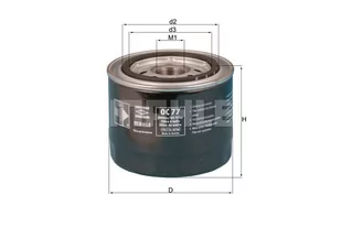 Filtr oleju MAHLE OC 77 - Filtry oleju - miniaturka - grafika 1