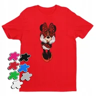 Koszulki męskie - Koszulka T-Shirt Dziecięca Z Nadrukiem Myszka Miki Minnie Różne -M 134-140 - miniaturka - grafika 1