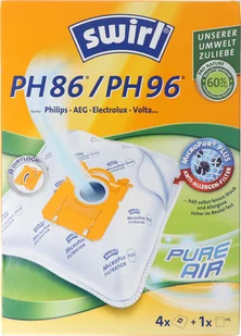 Worki do odkurzacza Swirl PH86 / PH96 MicroPor Plus do odkurzaczy Philips, AEG, Electrolux i Volta - Worki do odkurzaczy - miniaturka - grafika 1