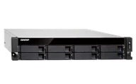 Serwery plików NAS i macierze dyskowe - QNAP TS-877XU-RP-3600-8G - miniaturka - grafika 1