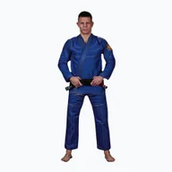Kimona, stroje i obuwie - GI do brazylijskiego jiu-jitsu męskie Ground Game Champion 2.0 niebieskie - miniaturka - grafika 1