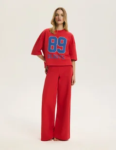 Piżama damska Kidd Bloovii czerwony L - Piżamy damskie Piżama damska Kidd Bloovii czerwony L - Piżamy damskie - miniaturka - grafika 1