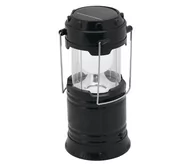 Latarki - LED Przenośna lampa solarna LED/1200mAh czarna - miniaturka - grafika 1