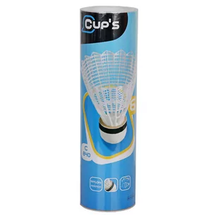 LOTKI NYLONOWE DO BADMINTONA TECHMAN 6SZT. BS304B - Badminton - miniaturka - grafika 1