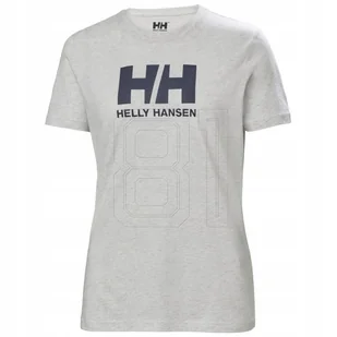 Koszulka Helly Hansen Logo W 34112 823 S - Koszulki i topy damskie - miniaturka - grafika 1