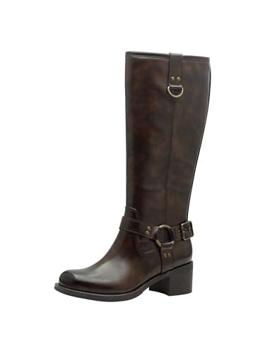 Marco Tozzi Damskie buty Long Boot 2-25517-43, modne kozaki, Cafe Antic, 41 EU, Cafe Antic, 41 EU
