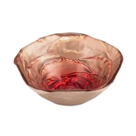 Miski i półmiski - Salaterka Miseczka szklana 15 cm AMANDA red - miniaturka - grafika 1