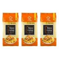 Makaron - House of Asia Makaron ryżowy z kurkumą 5 mm Zestaw 3 x 200 g - miniaturka - grafika 1