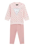 Legginsy - Guess Komplet bluza i legginsy A5BG14 KAD74 Różowy Regular Fit - miniaturka - grafika 1