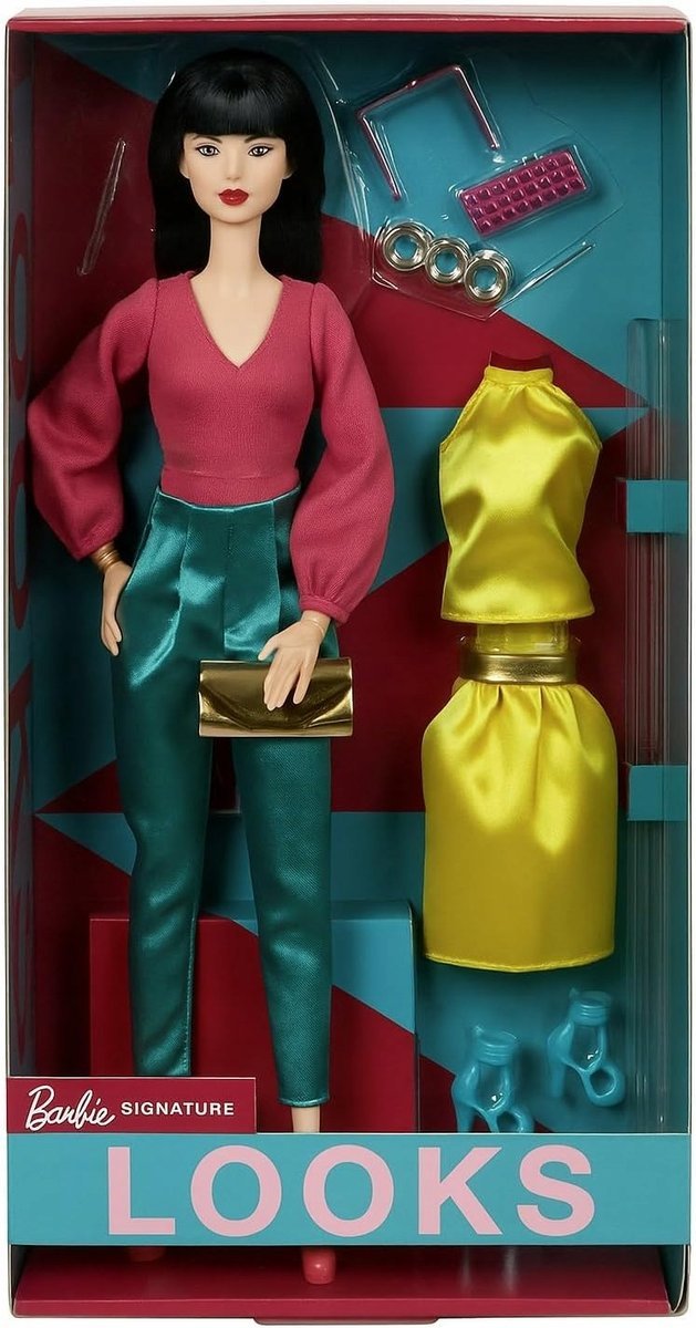 Figurka Barbie Signature LOOKS Model #19 Mix and Match Fashion